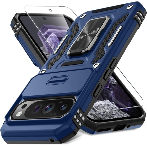 google Other - DEERLAMN Protective Cover Case for Google Pixel 9 Pro XL Navy Blue (New)